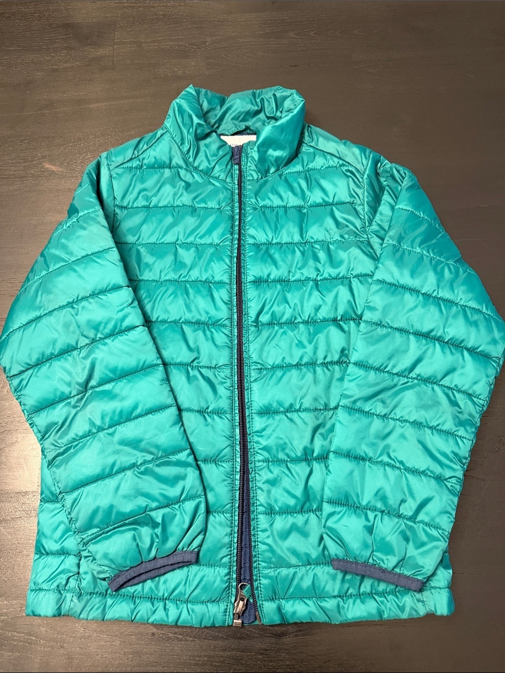 Amazon essentials Kids Teal Lightweight Puffer Jacket -boys medium